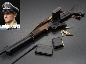 [ Axel ]1/6 doll parts :DID made : Germany Air Force FG42 machine gun latter term type set 