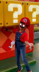 マリオ　USJ コスプレ　子供　ユニバ