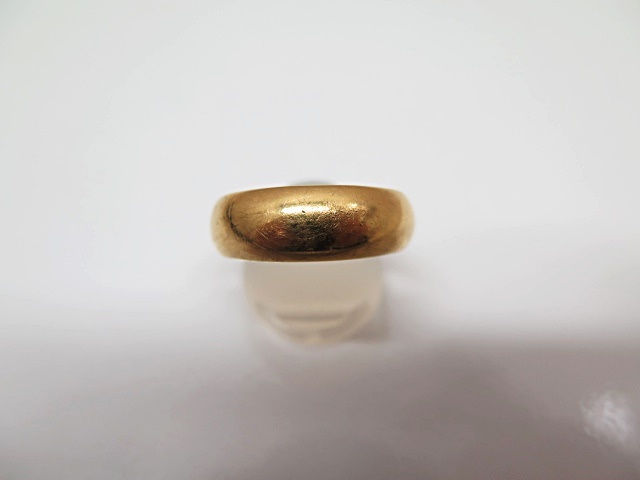 2023年最新】Yahoo!オークション -18金 甲丸リング(ゴールド)の中古品