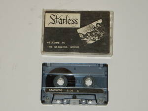 ●JAPプログレ名盤●カセットテープ●STARLESS／DEMOSTRATION WELCOME TO THE STARLESS WORLD●B面難●