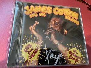 JAMES COTTON ジェイムズ・コットン　/ LIVE FROM CHICAGO-Mr.SUPERHARP HIMSELF 米盤中古CD