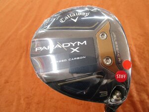 ■キャロウェイ　PARADYM X 　15度 3W　VENTUS TR 5 for Callaway　フレックス S　未使用 フェアウェイ ■