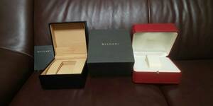 Cartier カルティエ　BVLGARI 　ブルガリ　ボックス　箱　時計用　ケース　未開封付属品　送料無料