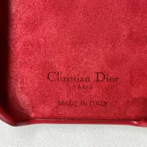 １円スタート Christian Dior レディディオール iPhone14 pro ケース スカーレット クリスチャンディオール LADYDIOR カバー キルティング の画像4