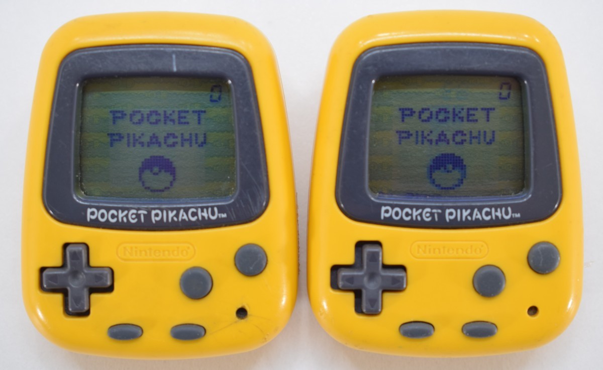 ヤフオク!  任天堂ポケットピカチュウ万歩計ポケットモンスター