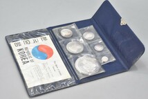 純銀 1970 REPUBLIC OF KOREA 韓国 プルーフコイン 6枚セット 記念硬貨 貨幣 記念銀貨 シルバー コイン アンティーク メダル RJ-570G/117_画像10