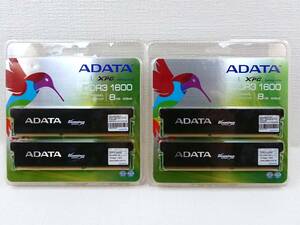 ADATA AX3U1600GC4G9-2G PC3-12800(DDR3-1600) 4GBx2枚 2セット (計16GB) デスクトップPC用メモリ