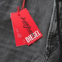 新品 未使用 ディーゼル DIESEL 人気 ジョグジーンズ KROOLEY-Y-T ストレッチ スウェット デニム パンツ メンズ 黒 ブラック W30 Mサイズ_画像7