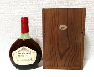 DUCS DE GASCOGNE デュック・ド・ガスコーニュ Armagnac アルマニャック 1964 700ml 40度 未開封 木箱付き