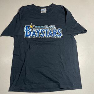 横浜DeNAベイスターズ dena baystars オフィシャル official ビッグロゴ Tシャツ Lサイズ