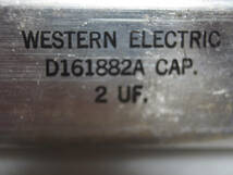 Western Electric オイルコンデンサー CAP 2μF 0.519μF 250V 4個セット　ウェスタンエレクトリック_画像7