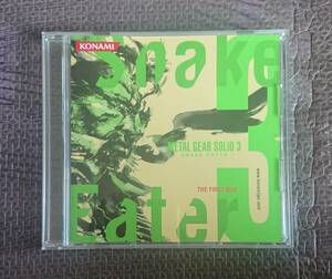 メタルギアソリッド3 THE FIRST BITE 非売品 サウンドトラック METAL GEAR SOLID 3