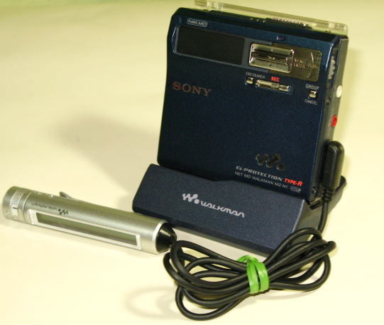 S603○Panasonic パナソニック ポータブルMDレコーダー MDプレーヤー