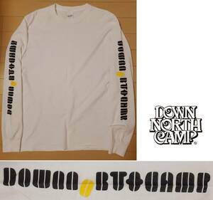 DOWN NORTH CAMPロングTシャツS /ISSUGI仙人掌MONJU BUDAMUNK Fla$hBackS KID FRESINO jjj FEBB5LACK punpee WDsounds JAZZY SPORTキャップ