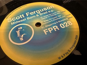 12”★Scott Ferguson / Midwest Born & Bred E.P. / ディープ・ハウス！