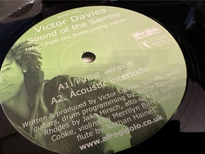 12”★Victor Davies / Sound Of The Samba / Future Jazz！