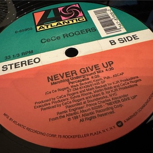 12”★CeCe Rogers / Never Give Up / ヴォーカル・ハウス・クラシック！の画像2