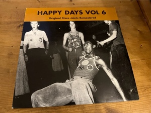 12”★Happy Days Vol. 6 / ダンス・クラシック！ / Jenny Burton / Earth, Wind & Fire / Carol Williams / Chaka Khan / Bob Marley