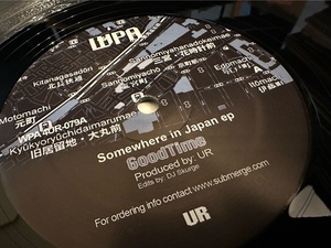 12”★UR / Somewhere In Japan EP / Underground Resistance/ エレクトロ・テクノ！