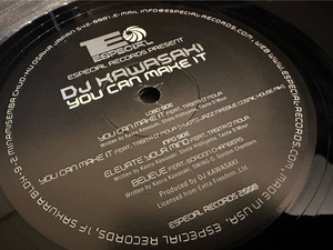 12”★Dj Kawasaki / You Can Make It / Kyoto Jazz Massive / ヴォーカル・ハウス！