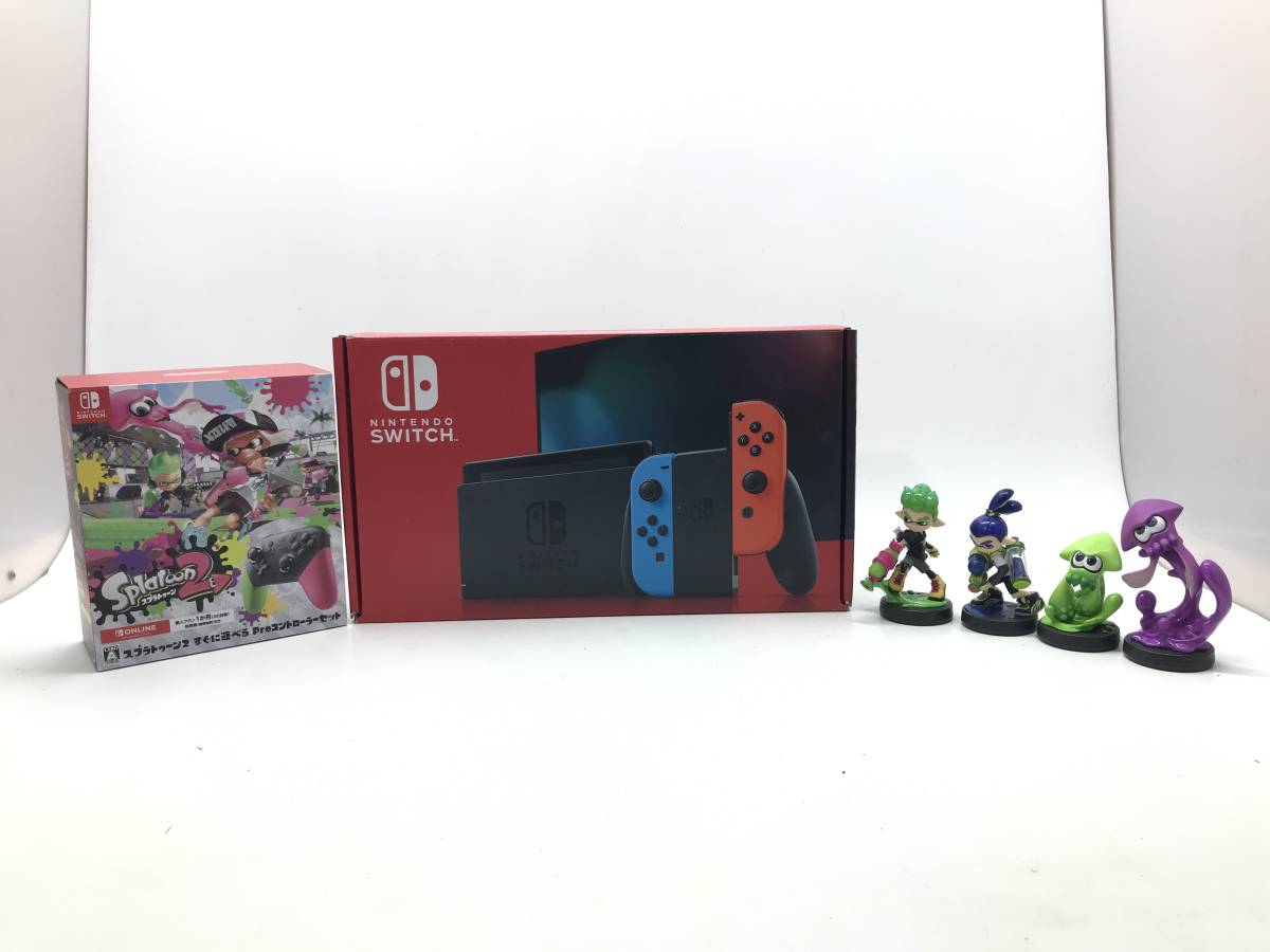 ヤフオク! -「nintendo switch スプラトゥーン2セット」の落札相場