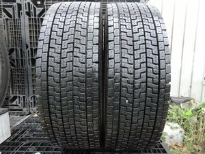 ●5175 冬 美品9.5分山 ヨコハマ ZEN 903ZW 265/70R19.5 140/138J 2本 2017年製