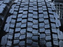 ●5323 冬 ブリヂストン W900 225/80R17.5 123/122L 4本 2020年製_画像7