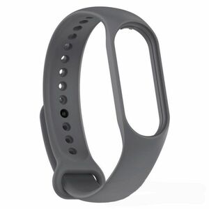 Xiaomi Mi BAND スマートバンド 7/6/5 交換バンド ベルト グレー