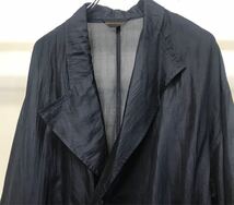 80s COMME DE GARCONS ASYMMETRICAL SILK JACKET ビンテージ コムデギャルソン アシンメトリー シルク ジャケット 初期 オーバーサイズ_画像4