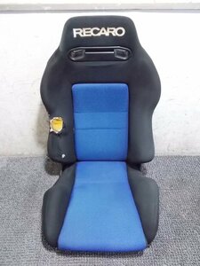 ★激安!★RECARO レカロ SR3 SR-3 セミバケット セミバケ シート 両側三角ダイヤル 底6点止め ブラック ブルー / Q10-793