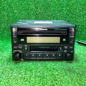 スバル　CD　MD　プレイヤー　86201FC110　オーディオ　カーステ　現状品