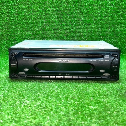 ソニー　CD　プレイヤー　CDX-S2000　1DIN　現状品