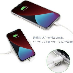 2本入り 白黒 スマホ ショルダー 斜め掛け ストラップ ネックストラップ 肩掛け 首かけ 落下防止 長さ調節 iPhone レディース スマホ 太めの画像4