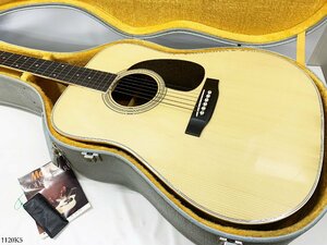 ★Morris モーリス W-20 アコースティックギター アコギ 弦楽器 鍵 ハードケース付き 1120K5.