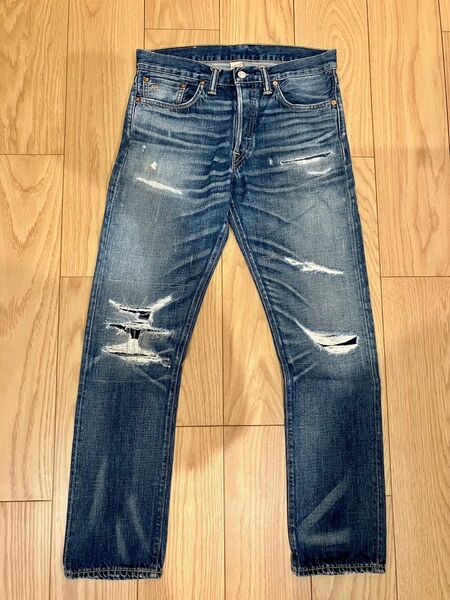 RRL ダブルアールエル SLIM NARROW DENIM デニム 30×30 美品 ラルフローレン