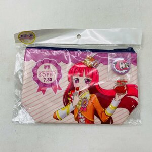 新品未開封 プリパラ 北条そふぃ ハピプリバースデー2019 ポーチ ミニ缶バッジ付属