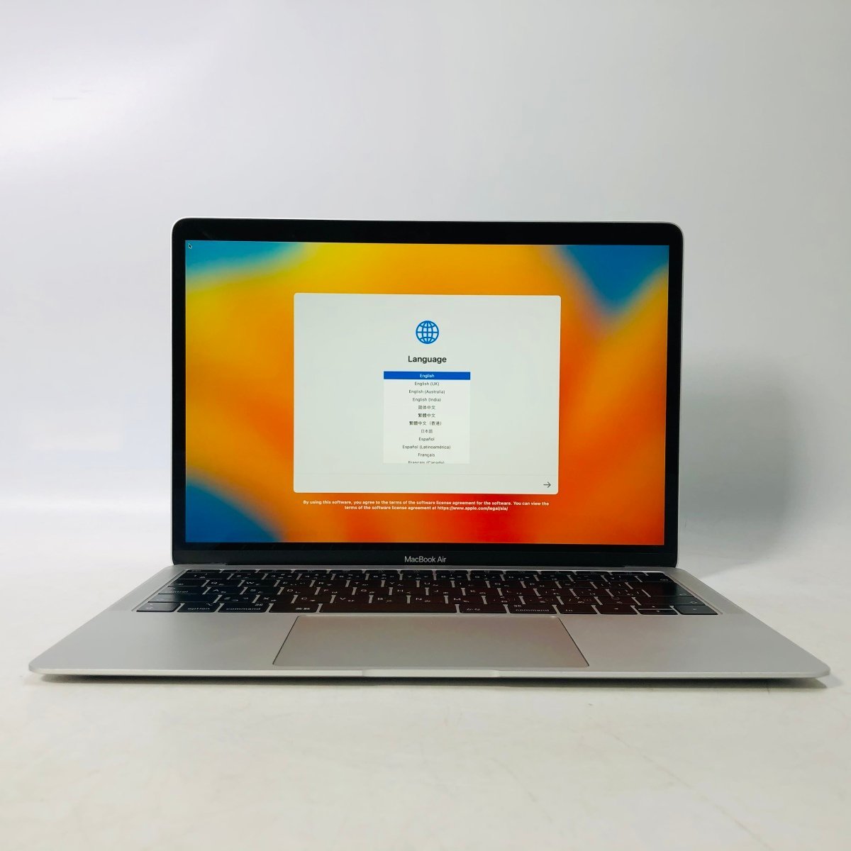 Apple MacBook Air Retinaディスプレイ 1600/13.3 MVFK2J/A [シルバー