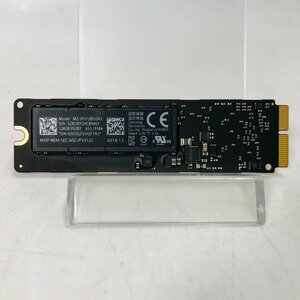 動作確認済み Apple純正 高速版 PCIe 3.0x4対応 APPLE SSD 121GB (MacBook Pro Retina， MacBook Air，Mac Pro) 消去済み