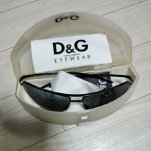 D＆G　EYEWEAR ドルチェ&ガッバーナ DOLCE&GABBANA　ドルガバ　サングラス　※薄い線キズあり（写真10）_画像1