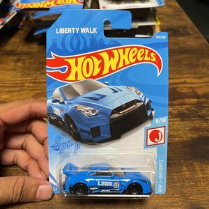 Hot Wheels ホットウィール ベーシック ミニカー r35 gtr lb シルエット 水 リバティーウォーク