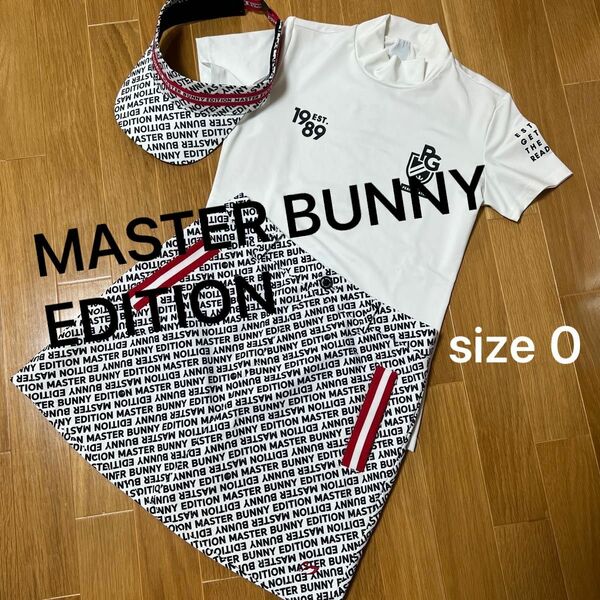 MASTER BUNNY EDITION マスターバニーエディション インナー付 ロゴ 総柄 スカート