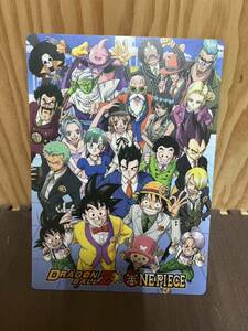 ドラゴンボールワンピース40周年記念下敷き