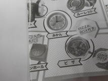 2種類セット 時計 ミニチュアおもしろ時計2 みかん マンホール 電池交換可能 ミニチュア ガチャポン ガチャガチャ 置時計 _画像3