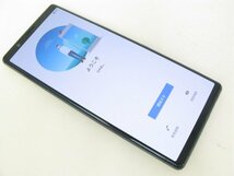 SIMフリー ソフトバンク 901SO Xperia 5 ブルー SIMフリー SIMロック解除済【R4219】_画像1