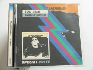 FLAP付 全面銀圏蒸着盤【W.Germany盤】LOU REED / TRANSFOEMER RCD 13 806 2893 147 02 * CB MADE IN W.GERMANY BY PDO