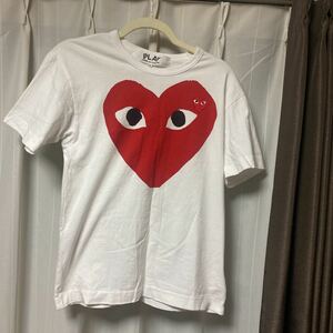 PLAY COMME des GARCONS コムデギャルソン プリントTシャツSサイズ