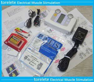 ★腹筋強化・筋肉運動 EMSマッサージ【 6万円 】torelete EM-1/東レ ダイエット痩身 メタボ シェイプアップ スリム エクササイズ/東レ/中古