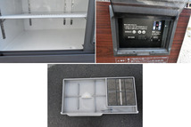 GJ10 ホシザキ 星崎 業務用 リーチイン冷蔵ショーケース RSC-120D-B 100V 厨房機器 2017年製_画像5
