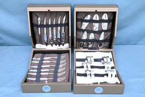 DJ20 M.BRAS LAGUIOLE FRANCE cutlery set Fork knife spoon etc. Hennessy Hennessy outer box 
