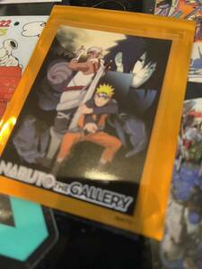 NARUTO THE GALLERY 歴代宣伝ビジュアル コレクション ランダムクリアステッカー 08